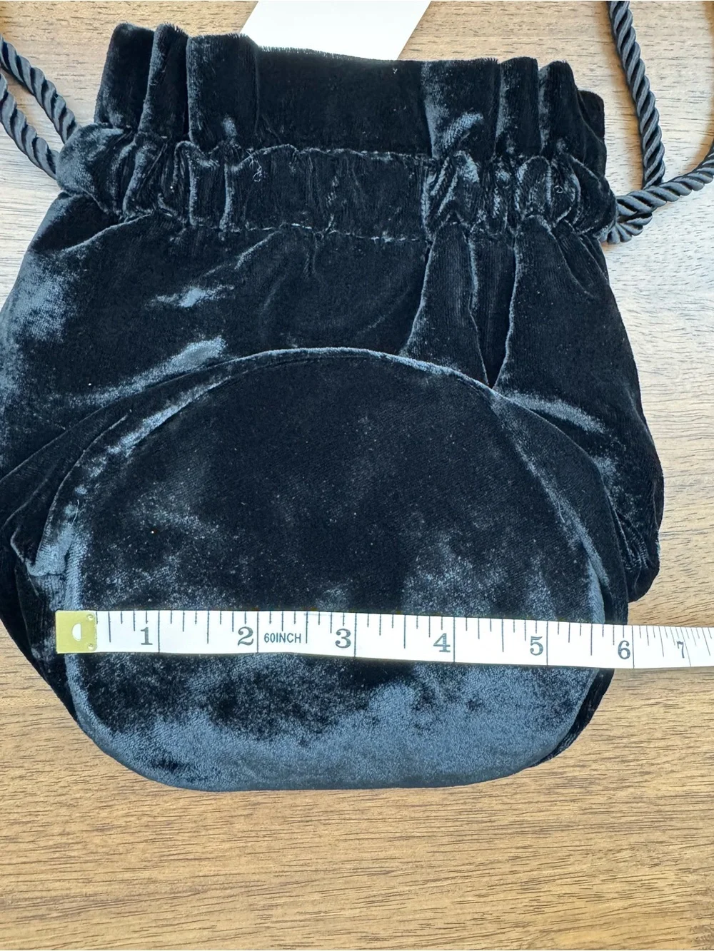 Doen Brand New with Tag RMS Pouch Black Velvet